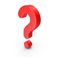 QUESTION SYMBOL RED PNG & PSD Images