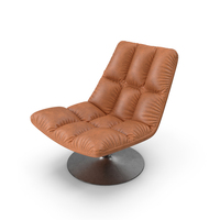 Bar Lounge Chair Orange PNG & PSD Images