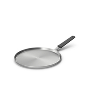 Steel Pancake Pan PNG & PSD Images