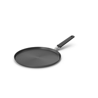 Black Pancake Pan PNG & PSD Images
