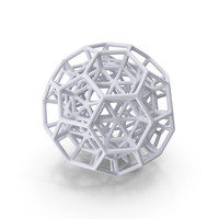 White Geometric Shaped Showpiece PNG & PSD Images