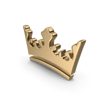 Gold Crown Sign PNG & PSD Images