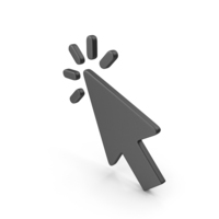 Black Cursor Symbol PNG & PSD Images