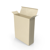 Small Cardboard Box Open PNG & PSD Images