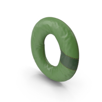 Green Leather Letter O PNG & PSD Images