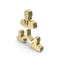 Golden Manager Support Symbol PNG & PSD Images
