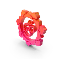 Colorful Flower Om Ganesh Symbol PNG & PSD Images