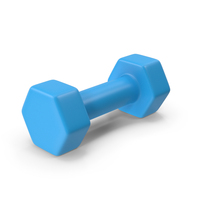 Dumbbell Blue PNG & PSD Images