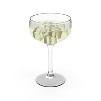 Cocktail Glass With Ice PNG & PSD Images