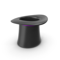 Purple Open Magic Hat PNG & PSD Images