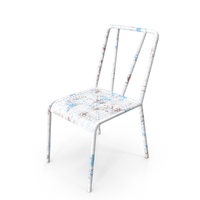 Metal Chair White PNG & PSD Images