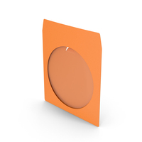 Orange DVD Pouch PNG & PSD Images