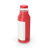 Red Juice Bottle PNG & PSD Images