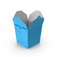 Blue Food Box PNG & PSD Images