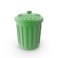 Recycle Can Green PNG & PSD Images