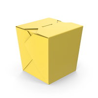 Yellow Food Packaging Box PNG & PSD Images