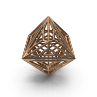 Geometric Shape Bronze PNG & PSD Images