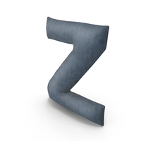 Denim Letter Z PNG & PSD Images