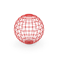 Red Network Sphere PNG & PSD Images