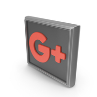 Silver Google Plus Board Icon PNG & PSD Images