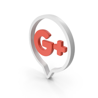 White Google Plus Chat Icon PNG & PSD Images