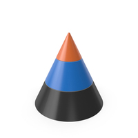 33% Cone Infographic PNG & PSD Images