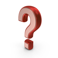 Red Question Mark PNG & PSD Images