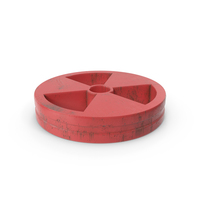 Red Old Nuke Symbol PNG & PSD Images