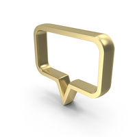 Speech Bubble Out Line Square PNG & PSD Images