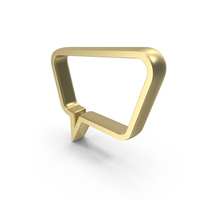 Speech Bubble Out Line Style Square PNG & PSD Images