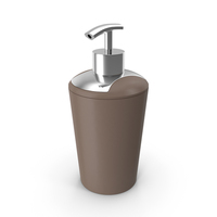 Brown Liquid Soap Dispenser PNG & PSD Images