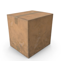Cardboard Box Dirty PNG & PSD Images