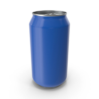 Aluminum Can Blue PNG & PSD Images