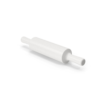 White Rolling Pin PNG & PSD Images
