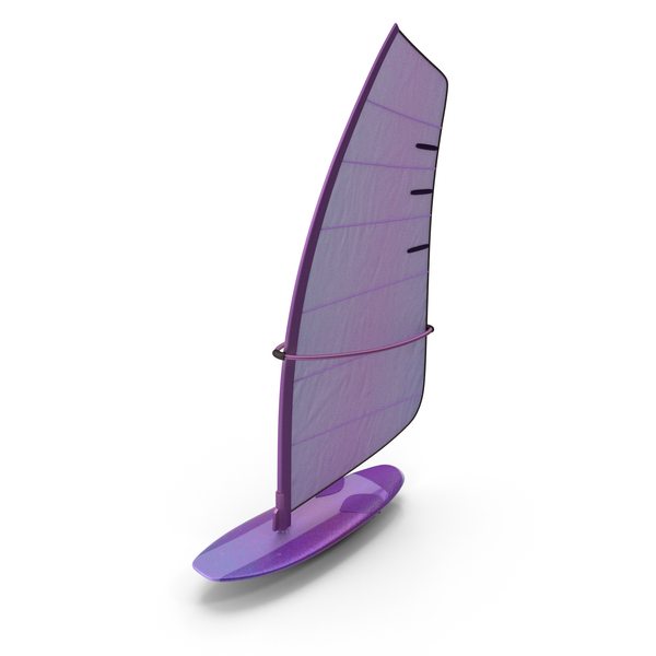 Purple Windsurf Board PNG & PSD Images