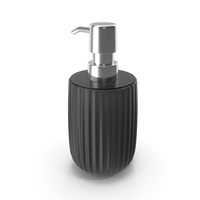Durable Acrylic Glass Soap Dispenser PNG & PSD Images