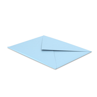 Blue Closed Envelope PNG & PSD Images