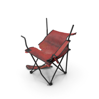 Damaged Outdoor Folding Chair PNG & PSD Images
