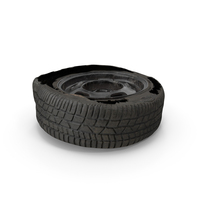 Damaged Tire PNG & PSD Images