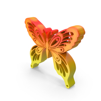 Butterfly Symbol PNG & PSD Images