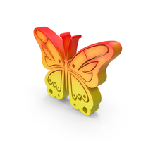 Butterfly Symbol PNG & PSD Images