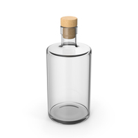 Empty Glass Bottle PNG & PSD Images
