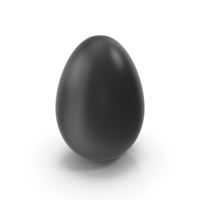 Easter Egg Black PNG & PSD Images