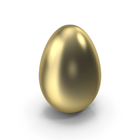 Easter Egg Gold PNG & PSD Images