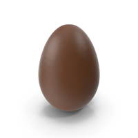 Easter Egg Milk Chocolate PNG & PSD Images