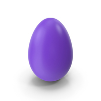 Easter Egg Violet PNG & PSD Images