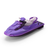 Jet Ski Purple PNG & PSD Images