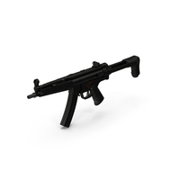 MP5A2 9MM PNG & PSD Images