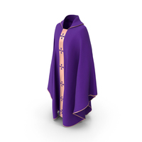 Liturgical Vestment Purple Robe PNG & PSD Images