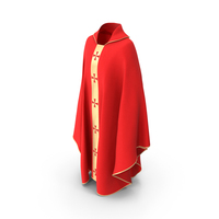 Liturgical Vestment Red Robe PNG & PSD Images